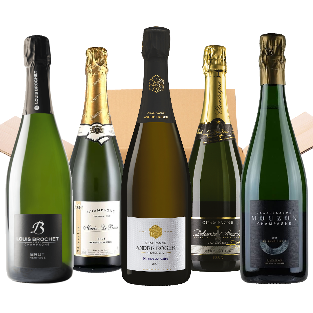 Explore Champagne - Box of 5 Premier Cru Wines