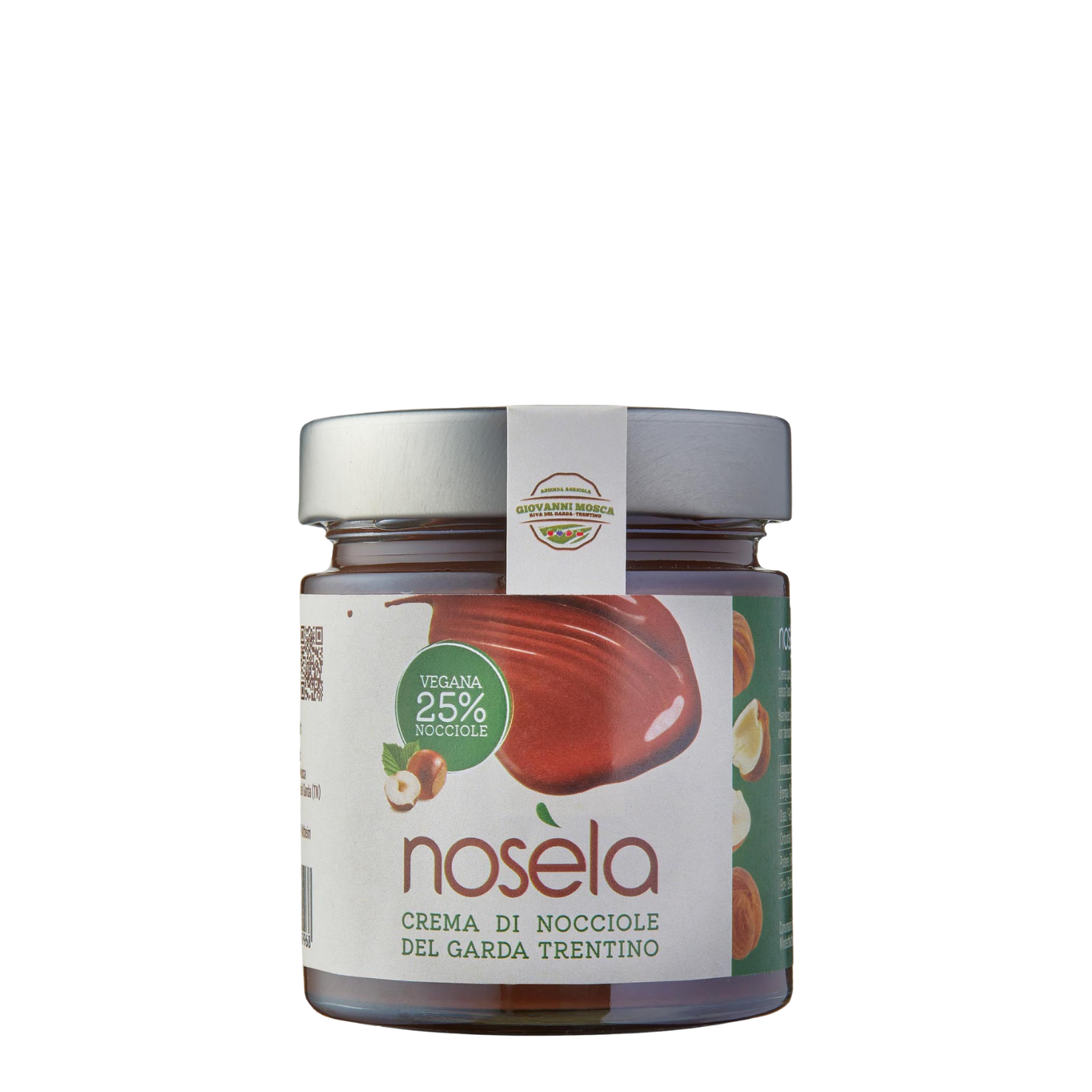 Nosèla Vegana 25% nocciole del Garda, prodotto