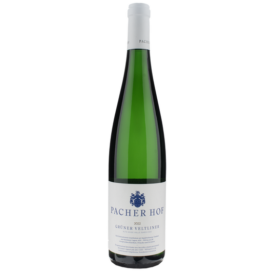 bottiglia di vino bianco, Alto Adige DOC Grüner Veltliner, cantina Pacher Hof